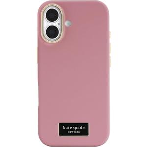 kate spade new york iPhone 17 Case - Compatible with MagSafe - Designer Phone Case - Icon Dusk Rose (Pink)