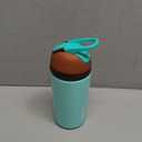 Owala Kids Flip Insulated Stainless-Steel Water Bottle with Straw and Locking Lid, 14-Ounce, Brown/Teal (Mint Chocolate Chip)