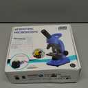 Kids Microscope,40-1600x Microscope Kit for Kids Beginners Children,STEM Kit,Prepared Slides,LED Light and Configured Various Operating Tools- Science Experiment Toy for Kids Ages 6-12