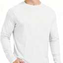 Men's UPF 50+ Sun Protection Beach Shirts Short Sleeve SPF UV Rash Guard Swim Quick Dry Water Swimming T-Shirts (White, XL)