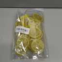 20pcs Fake Fruit Home House Kitchen Party Decoration Faux Fruit Props(Simulation Yellow Lemon Slices)