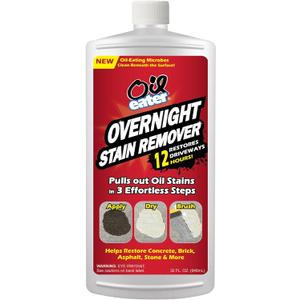 Overnight Stain Remover for Cleaning Oil Stains on Concrete, Driveway, Pavers & Garage Floors,White, AOD3232301 (EXP 11/28/35)