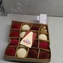 Christmas Decorations Indoor Tree Ornaments: 15pcs Large Flocked Velvet Christmas Decorations, 3.2" Luxury Red Brown Beige Xmas Ball Ornament Decor for Tree Fireplace Garland, Kids Home School Office