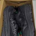 OrthoComfoot Men's Orthopedic Diabetic Wide Walking Shoes: Comfortable Casual Arch Support Plantar Fasciitis Fashion Sneakers, Work Tennis Orthotic High Arch Swollen Feet Shoes for Foot Heel Pain (10.5 Wide, K1-black)