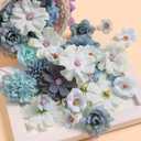 Rong Flower Faux Flower Heads Mini