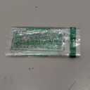 Facial Hair Small Grooming Scissors For Men Women - Eyebrow, Nose Hair, Mustache, Beard, Eyelashes, Ear Trimming Kit - Curved and Rounded Safety Tip Clippers For Hair Cutting - 2PCS Silver (2PCS Without Cover)