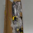 Garden Tool Set, 3 Pack Aluminum Heavy Gardening Kit Including Hand Shovel, Transplant Shovel and Hand Rake for Planting, Digging, Weeding (Yellow)