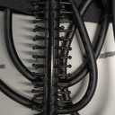 BANGMENG Mini Thermal Round Brush, 0.35 Inch Barrel Volume Heat Styling Brush for Men and Women Short Thin Curly Straight Hair, Heated Curling Iron,12 Temperature Setting (0.95 Inch with Bristles)