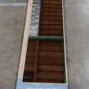 NEWBULIG 59"x15.75" Arched Full Length Mirror with Light, 3 Color Lighting Full Body Floor Mirror with Aluminum Alloy Thin Frame, Wall or Standing Mirror for Bedroom, Living Room, Dressing Room, White