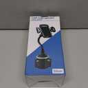 Phone Holders for Your Car, Cup Holder Phone Mount, Universal Adjustable Gooseneck Cup Holder Cradle Car Mount for iPhone 16/15/14/13/12/11/Pro Max/X/Xs/XsMax/8/8Plus,Samsung,Huawei,LG, Sony(Black)