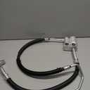 A-Premium A/C Suction Hose & Discharge Line Hose Assembly Compatible with Chevrolet Silverado 3500, Silverado 2500 HD & GMC Sierra 3500, Sierra 2500 HD, 2001, 6.6L, Turbocharged, Diesel