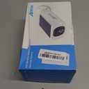 ANRAN 2K Solar Security Cameras Wireless Outdoor, 2.4Ghz WiFi Surveillance Outdoor Camera for Home Security with Embedded Solar Panel, Color Night Vision, 2-Way Talk, IP67 Waterproof, Work with Alexa (3MP-White)