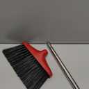 Handy Broom, Indoor/Outdoor Brooms, Duty Kitchen Broom, for Home Garage Kitchen Office Courtyard Lobby Patio Lawn Concrete (1, Red)