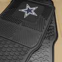 FANMATS - 8274 NFL Dallas Cowboys Vinyl Heavy Duty Car Mat,Set of two, 18"x27"