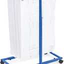 Adir Mobile Blueprint Holder - Adjustable Blue Print Storage Organizer and Construction Plan Holder – Plans Rack for Jobsite and Office (Without Blueprint Clamps)