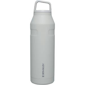 Stanley IceFlow Cap and Carry Water Bottle | Wide Mouth Twist Lid | Lightweight & Leakproof for Travel & Sports | Insulated Stainless Steel | BPA-Free (Fog Glimmer)
