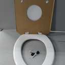 Bemis 1400TTA Economy Durable Wood Toilet Seat, Made in USA, Elongated, White