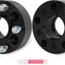 ECCPP 2PCS 2 inch 5 Lug Hub Centric Wheel Adapters Conversion 5x4.5 to 5x5 71.5mm Fits for jeep Grand Cherokee for jeep Wrangler JK TJ YJ with 1/2"x20 NOT FIT Stock Rims