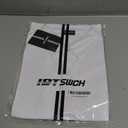 Women's Polo Shirts UPF 50+ Casual Work Quick Dry 4 Buttons Short Sleeve Collared Golf Shirt (White,Medium)