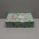 Fulloog Cute Ceramic Succulent Planters, Garden Pots with Drainage and Attached Saucer, Set of 6 - Plants Not Included