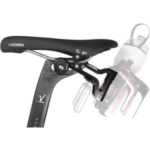 Saddle Water Bottle Holder | Triathlon Gear | Under Saddle Bottle Holder | Dual Water Bottle Cage Mount | Behind Seat Mount | Bike Water Bottle Holder | Bicycle Water Bottle Cage Holder
