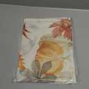 Fall Table Runner Pumpkin Maple Leaf Watercolor Vintage Table Runners Seasonal Autumn Thanksgiving Harvest Home Kitchen Dining Party Decorations 13x72 Inch