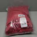 NICETOWN Red Velvet Blackout Curtains 84 inches Long 2 Panels for Bedroom, Thermal Wall Decor Soundproof Privacy Protection Panels for Home Theatre/Film Room/Stage (Rod Pocket Design)