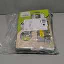 Magnetic Screen Door -Fit for Door Size:32x78 Inch,Screen Door Size 34"x80"Hands Free Mesh Partition,Heavy Duty Curtain Keeps Bugs Out, Frame Hook & Loop, Pet and Kid Friendly (Polyester-Black)