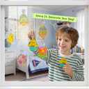 2 x Klever Kits 18 Pcs Easter Suncatchers Crafts Set, Suncatcher Window Art Craft Kit for Kids Art & Home School Activities Party Favor Easter Party Supplies