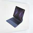 Keyboard Case for iPad Air 13 inch (M3 2025/M2, 2024),iPad Pro 12.9 inch (3/4/5/6th Gen)，MagicStyle Magnetic – Floating Cantilever Stand – Backlit Keyboard Case with MultiTouch Trackpad (Jet Black)