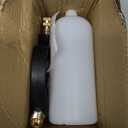 Pressure Washer Short Gun, Foam Cannon with 1/4 Inch Quick Connector, Power Washer with 5 Pressure Washer Nozzle Tips, M22-14 mm Inlet Connector