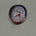 LEGEND VALVE T-825 1/2” MNPT REAR MOUNT TEMP & PRESSURE GAUGE (