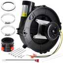 Hiorucet 0171M00001S Furnace Draft Inducer Motor Assembly Replacement for Goodman Amana 017100000S 0171M00000 0171M00000S 0171M00001 0171M00001S J238-150-15293 FB-RFB501 22307501 119384-00 70582108