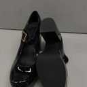 Womens Platform Mary Jane Pumps Ankle Strap Wedge Lolita Dress Shoes Round Toe Goth Uniform Shoes (Color : Black, Size : 7.5 US)