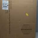 SPIRICH Wooden Freestanding Foldable Dog Gate, 96" Extra Wide 28" Tall, White