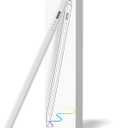 Stylus Pen for iPad 2018-2024 Released Model 15 Mins Fast Charge Pencil 2nd Generation Compatible with iPad Pro 11"/12.9"/M4, Air 3/4/5/M2,Mini 7(A17 Pro)/6/5 Gen, iPad 10/9/8/7/6 White