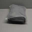 MooMee Bedding Duvet Cover Set 100% Washed Cotton Linen Like Textured Breathable Durable Soft Comfy (Heathered Dark Grey, Queen 90"x90")