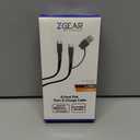 ZGear 6 Foot Flat Sync & Charge Cable For USB C To USB A