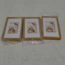 3x5 Picture Frame Set of 3, Gold Aluminum Metal Photo Frames with HD Glass, Fits 2x3 with Mat or 3 x 5 without Mat, Display for Wall and Table