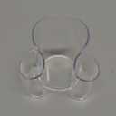 Black Makeup Brush Holder | New Elegant Design Acrylic Makeup Organizers | 3 Compartment Organizer Make Up Brush Holder Organizer & Cosmetic Storage for Lipstick, Eyeshadow Brush makeup pallette