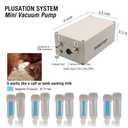 Goat Milking Machine, Portable Pulsation Plug-in Vacuum Pump Goat Milker (3 Litre, Basic)