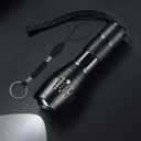 3 x Operitacx 10 Pcs Detachable Nylon Lanyards for Small Electronic Devices Usb Flashlight Tail Rope with Easy-Open Ring and Buckle for Phone Key Holder (Black)