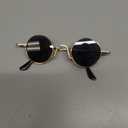 SORVINO Retro Small Round Sunglasses for Men Women Vintage Style Metal Frame