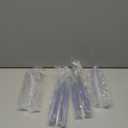 Plastic Champagne Flutes 40 Pack, 5.5 Oz Clear Disposable Plastic Champagne Glasses, Glasses Cups for Wedding Celebration Birthday Party Valentines Tasting New Years Eve Party Supplies