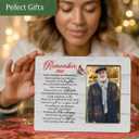 Memorial Cardinal Gifts Picture Frame for Loss of One, Sympathy Gifts, Remember Me Wooden Picture Frames