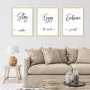 ELSKER&HOME 18x24 Poster Frame 3 Pack, Gold 18x24 Picture Frame