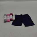 6 Pack Girls Bike Shorts Cartwheel Toddler Biker Under Dress Dance Multi-Color Kids Shorts Girls Clothes, 4-5Y