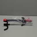 Tevlaphee Car Steering Wheel Lock Great Deterrent Adjustable Car Lock Steering Wheel Anti Theft Car Device for Vehicles,Trucks,Vans,SUVs (Black)