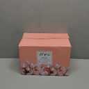 WDF 100pcs Silver Plastic Dessert Plates 7.5" with 100 Pieces Disposable Forks 7.4", Silver Plates Appetizer Plates Small Plates, Fancy Salad Plate and Cake Plate for Party Wedding Valentine's Day (Round)