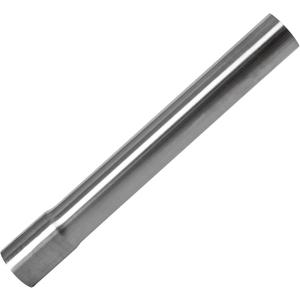 1.5 Exhaust Pipe, Flared End T304 Stainless Steel Straight Tubing, Polished Universal Connector Adapter 1 1/2 Inch ID to OD 1.5" ss Ailpipe 12" Length,Car Motorbike Truck Exhaust System